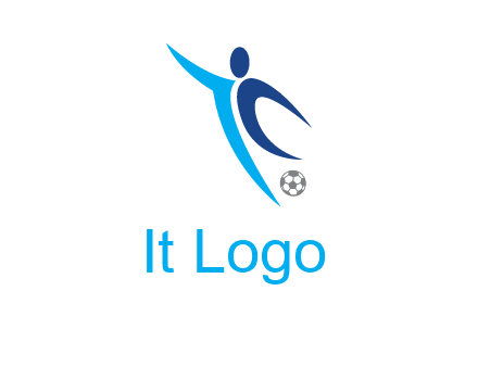 soccer player logo