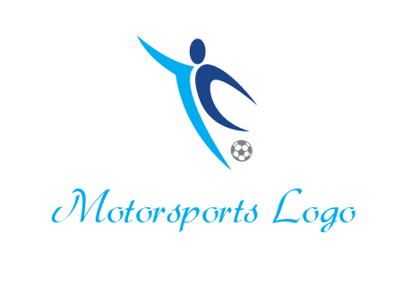 soccer player logo