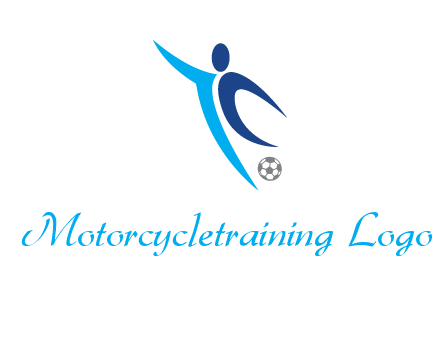 soccer player logo