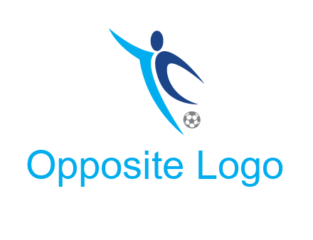 soccer player logo
