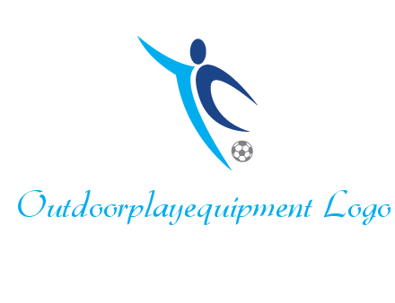 soccer player logo