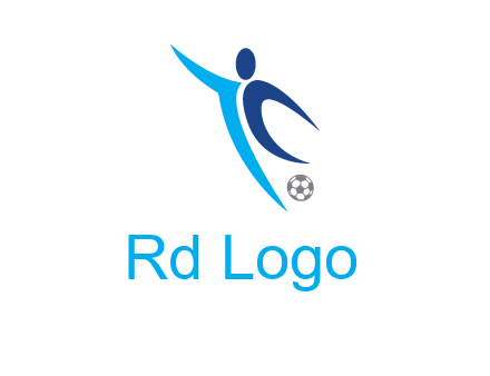 soccer player logo
