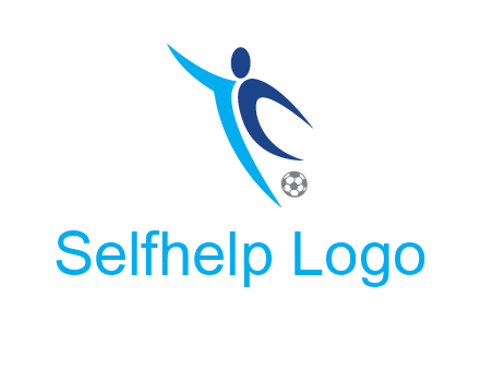 soccer player logo