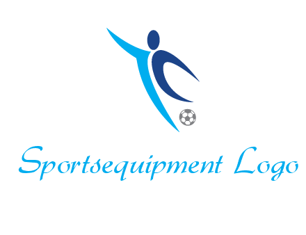 soccer player logo