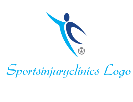 soccer player logo