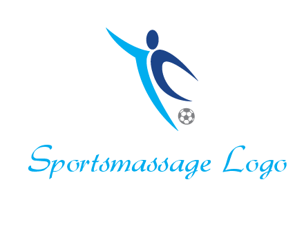 soccer player logo