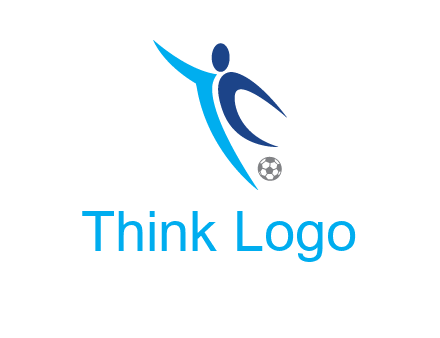 soccer player logo