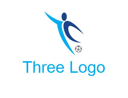 soccer player logo