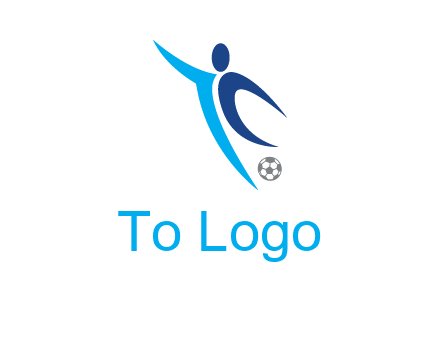 soccer player logo