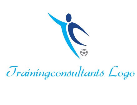 soccer player logo