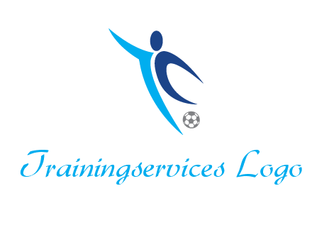 soccer player logo