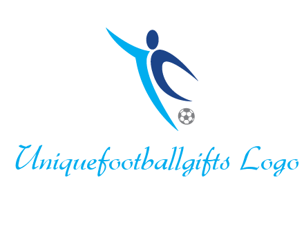 soccer player logo