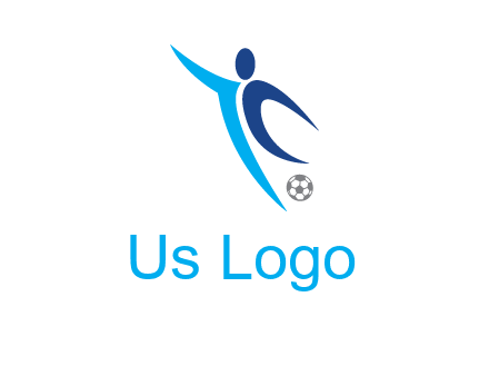 soccer player logo