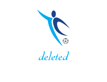 soccer player logo