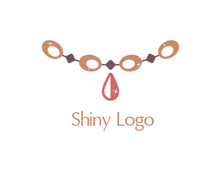 shiny necklace logo