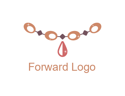 shiny necklace logo