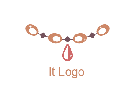 shiny necklace logo