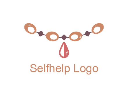 shiny necklace logo