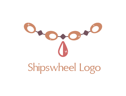 shiny necklace logo