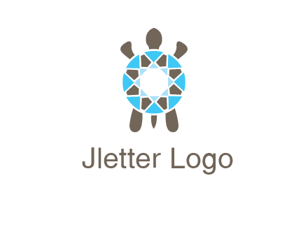 turtle with a diamond shell