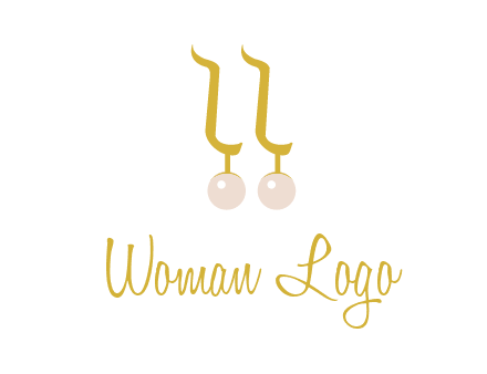 teardrop gold earrings with pearls logo