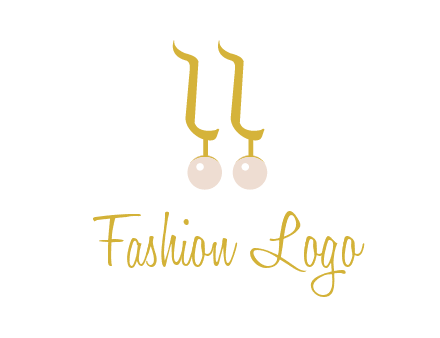 teardrop gold earrings with pearls logo