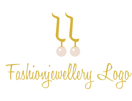 teardrop gold earrings with pearls logo