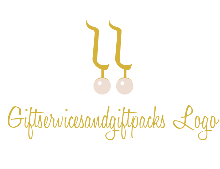 teardrop gold earrings with pearls logo
