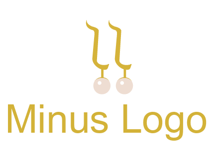 teardrop gold earrings with pearls logo