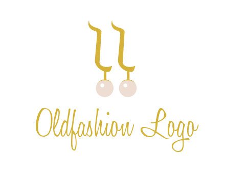 teardrop gold earrings with pearls logo