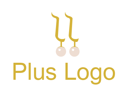 teardrop gold earrings with pearls logo