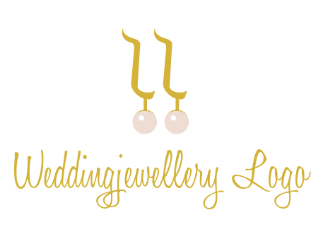 teardrop gold earrings with pearls logo