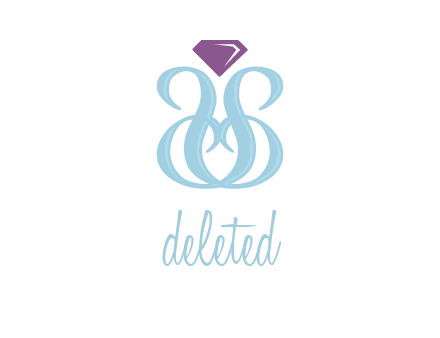 diamond with a tulip design logo
