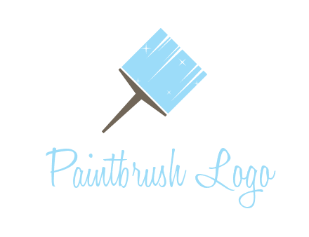 shiny brush logo