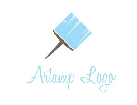 shiny brush logo