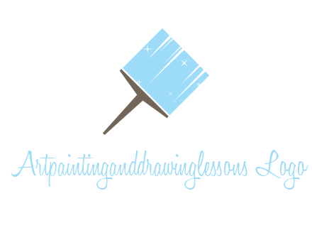 shiny brush logo