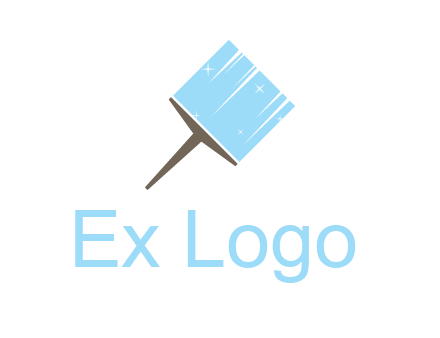 shiny brush logo