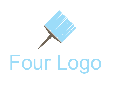 shiny brush logo