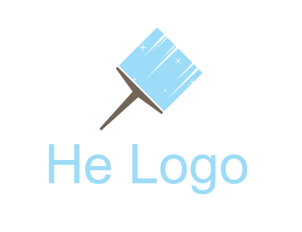 shiny brush logo