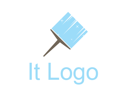 shiny brush logo