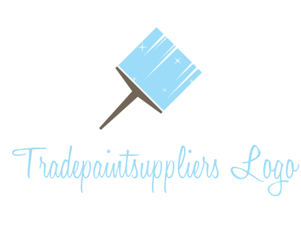 shiny brush logo