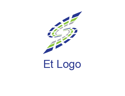 squares forming letter S logo