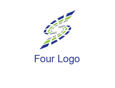 squares forming letter S logo