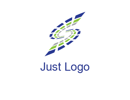 squares forming letter S logo