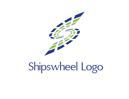 squares forming letter S logo