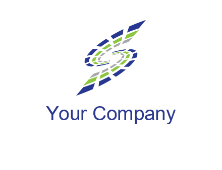 squares forming letter S logo