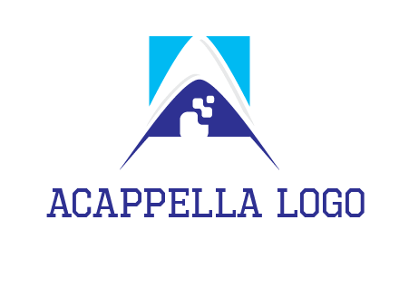 letter A logo