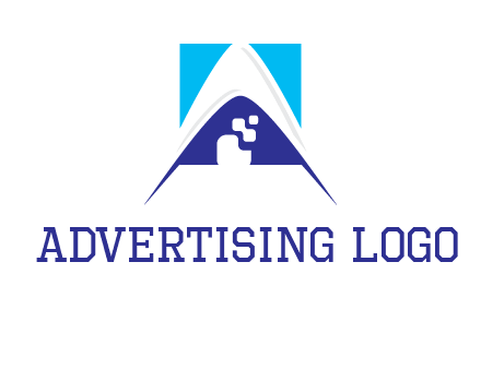 letter A logo