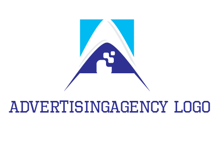 letter A logo