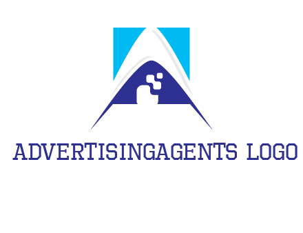 letter A logo